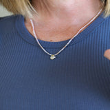 Colette Loop Necklace/Bracelet | Gold/Pink Opal