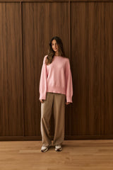 Brooke Long Knit | Pink