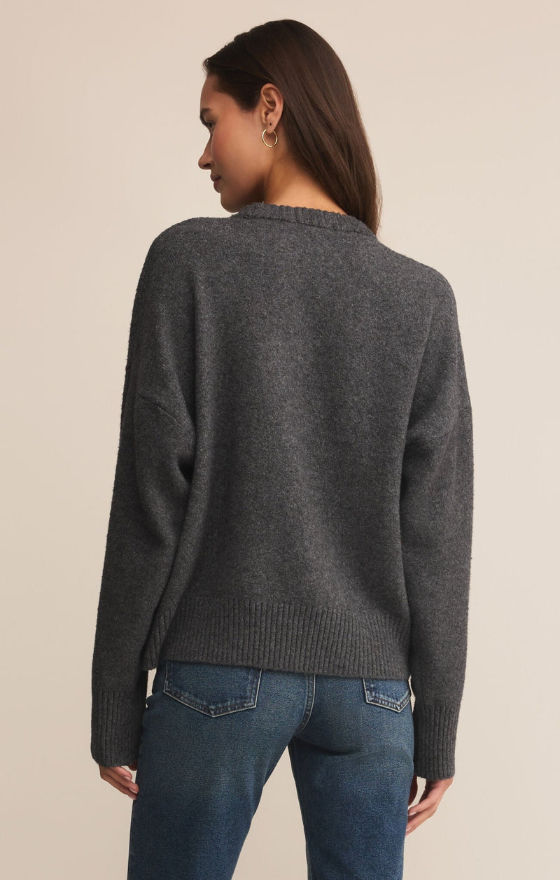Cirrus Sweater | Charcoal Heather
