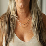 Double Take Necklace | Gold