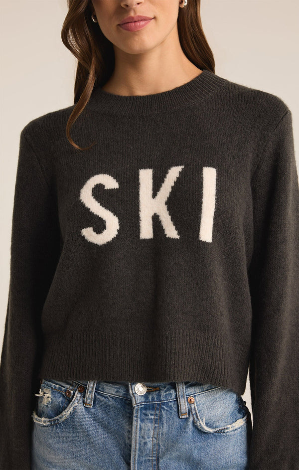 Milan Ski Sweater | Black Sand - FINAL SALE