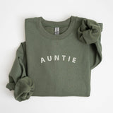 Auntie Crewneck Sweatshirt | Military Green