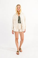 Bay Shacket | Beige - FINAL SALE