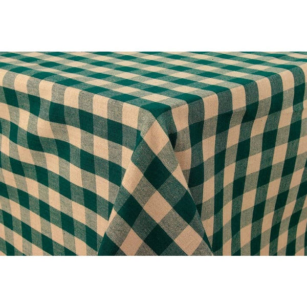 Buffalo Plaid Tablecloth | Green Check