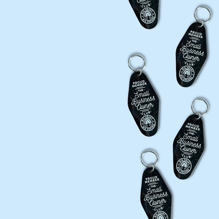 Motel Keychain | Small Business Owner