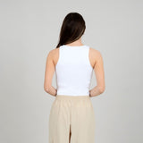 Maria Tank Top | White