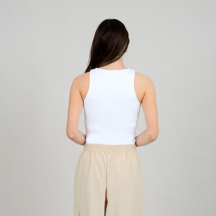 Maria Tank Top | White