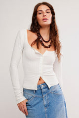 End Game Pointelle Top | Sugar Swizzle