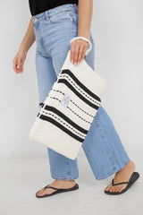 The Mercer Large Wet/Dry Bag | Ecru