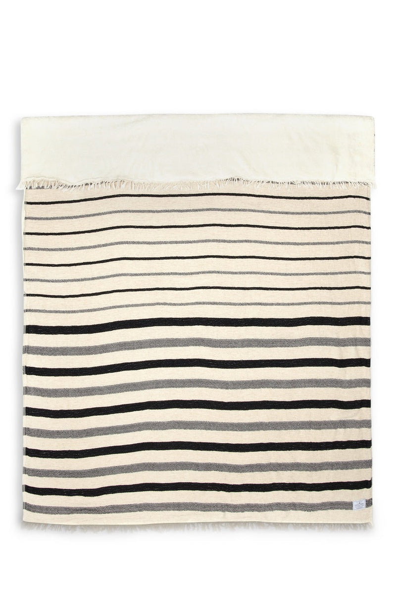 The Winslow Fleece Throw | Ecru