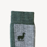 Alpaca Hiker Socks | Woods
