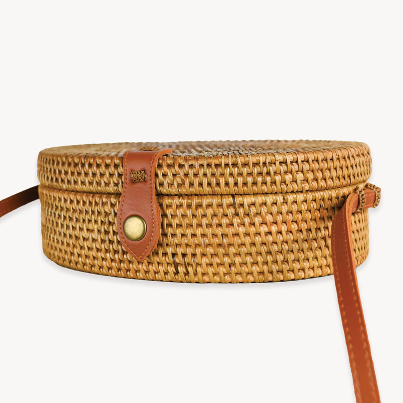 Bali Bag | Oval Caramel