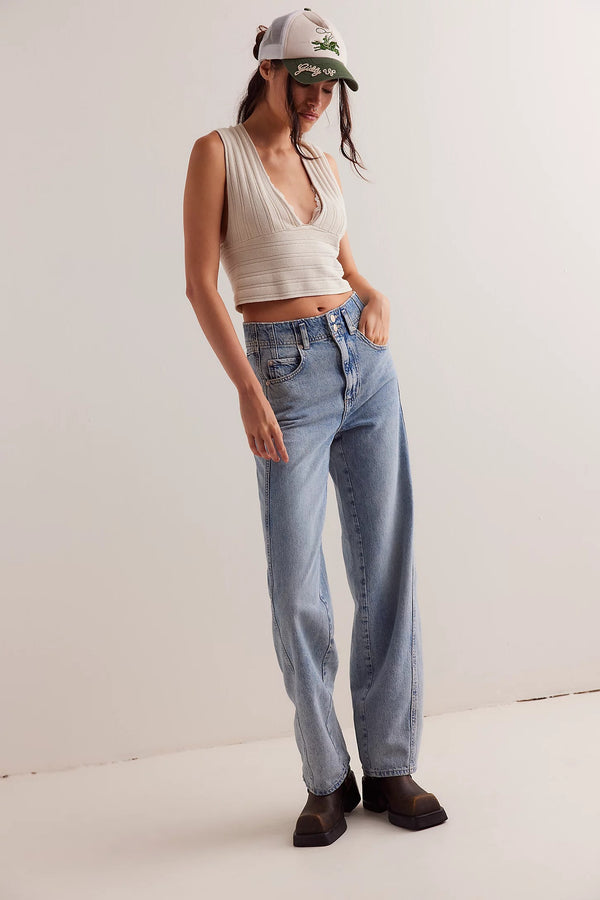 Aster Straight Jean | Opal