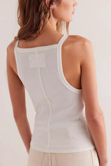 Mia Tank | Clean Ivory