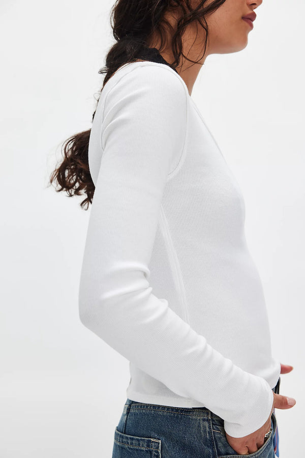 Neria Top | Clean Ivory