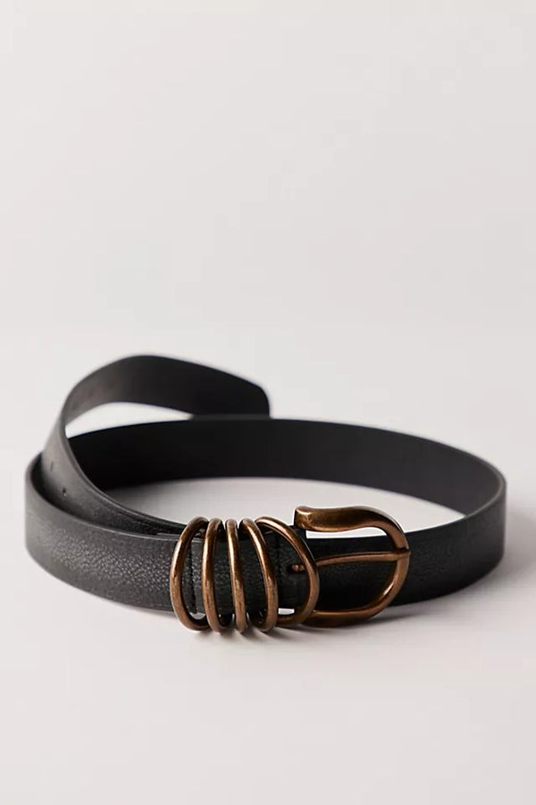 Rori Leather Belt | Black