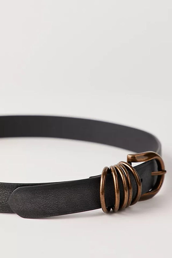 Rori Leather Belt | Black