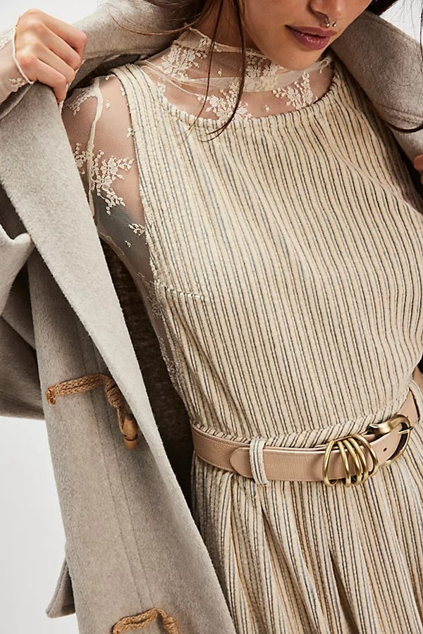 Rori Leather Belt | Cream