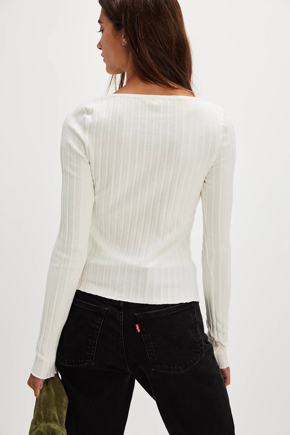 フリーピープル Free People Make It Happen Brami レディース シャツ トップス Grey/White 送料無料】 フリーピープル レディース シャツ トップス Women's