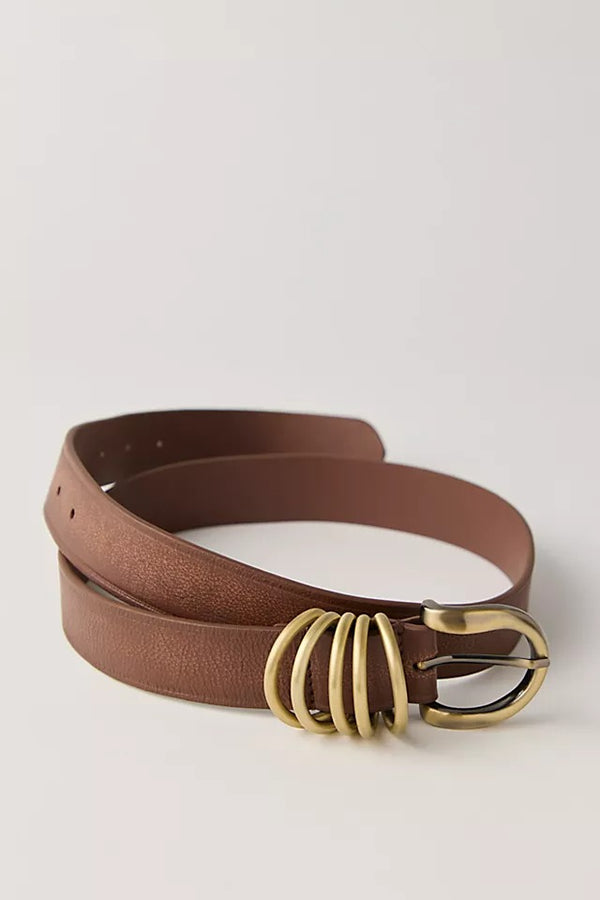 Rori Leather Belt | Cognac