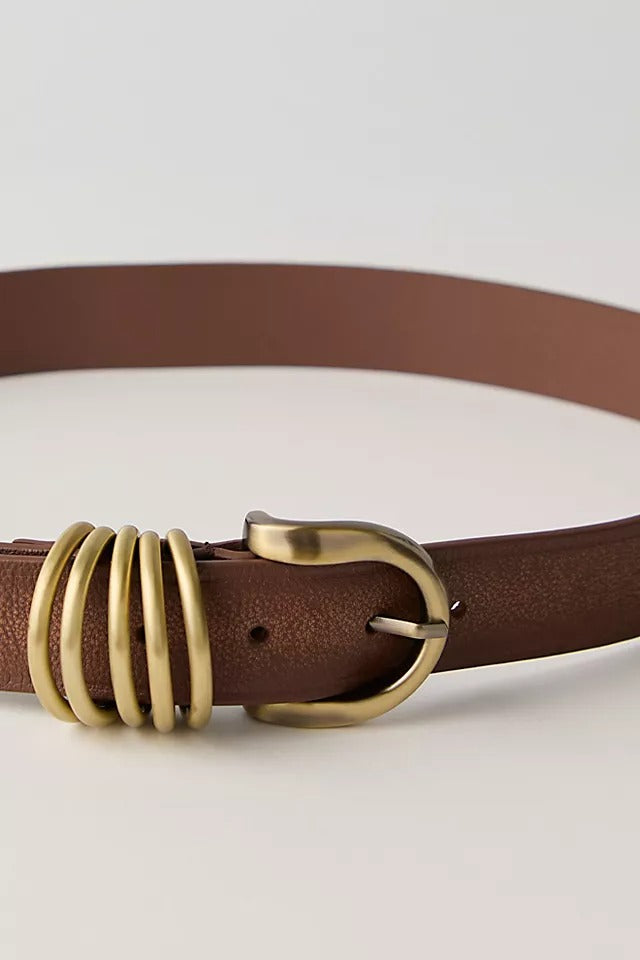Rori Leather Belt | Cognac