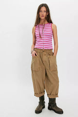 Tilly Striped Tank | Orchid Combo