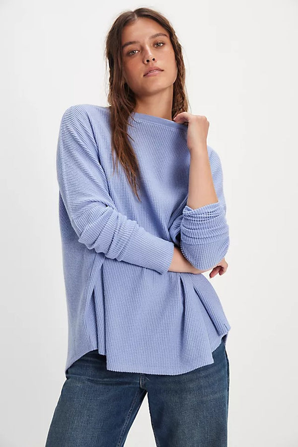 Latte Blues Top | Dawn Breeze