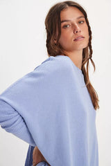 Latte Blues Top | Dawn Breeze