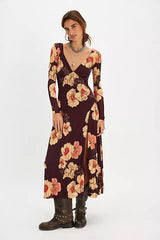 Calla Dress | Plum Combo