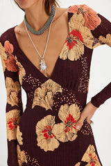 Calla Dress | Plum Combo