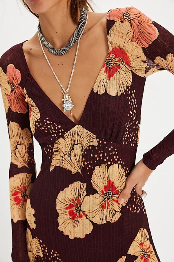 Calla Dress | Plum Combo