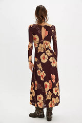 Calla Dress | Plum Combo