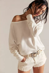 Jess Top | Clean Ivory