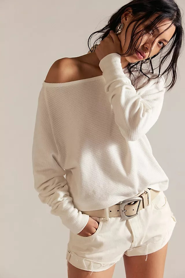 Jess Top | Clean Ivory