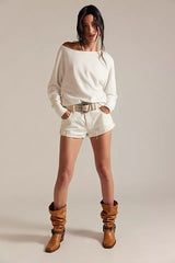 Jess Top | Clean Ivory