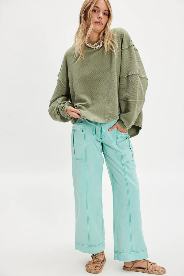 Total Eclipse Top | Oil Green