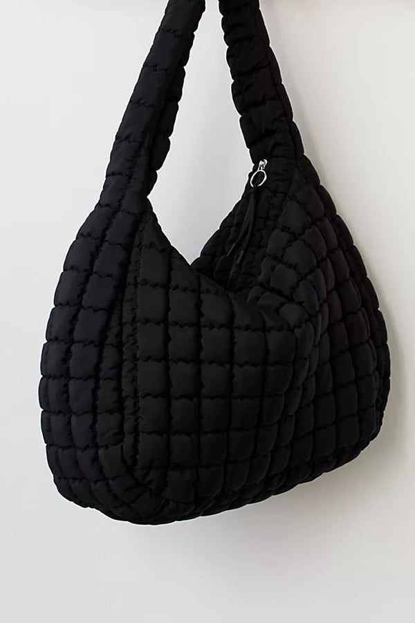 Quilted Carryall | Black
