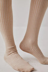 Viola Over The Knee Socks | Oatmeal