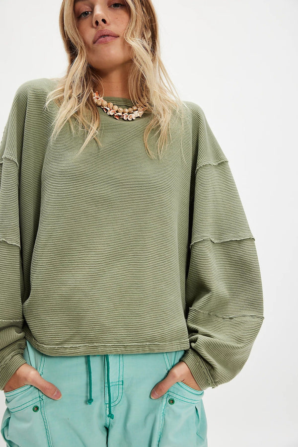 Total Eclipse Top | Oil Green