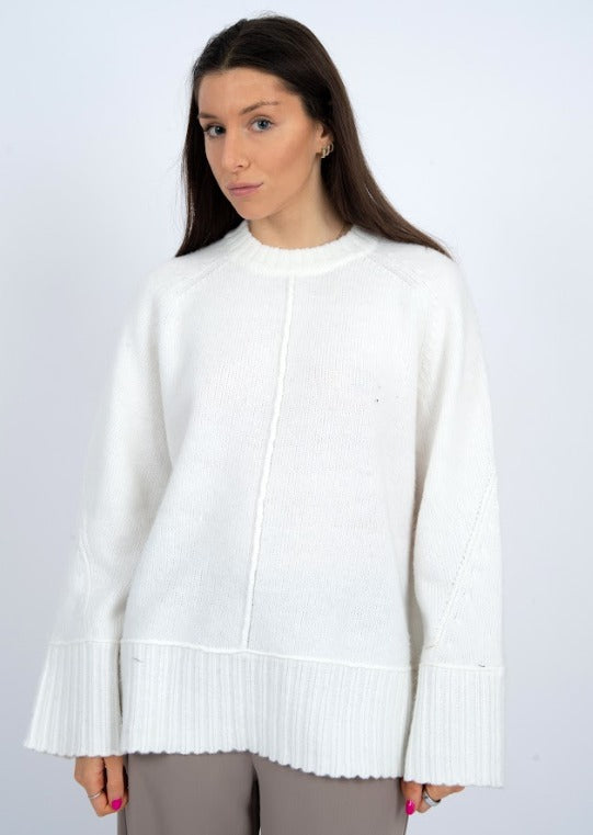 Ariadne Pullover | Winter White