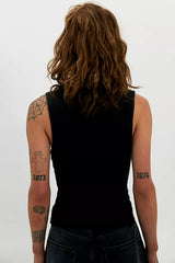 Jamie Henley Tank | Pitch Black
