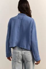 Celeste Quarter Zip | Bluebell