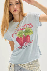 Nova Graphic Tee | Strawberry Combo