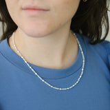 Iylara Necklace | Gold Moonstone