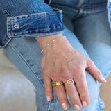 Mira Bracelet | Gold/Labradorite