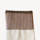 Block Pima Socks | Sandbanks