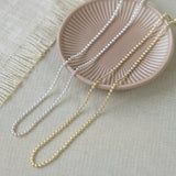Pulse Necklace | Gold