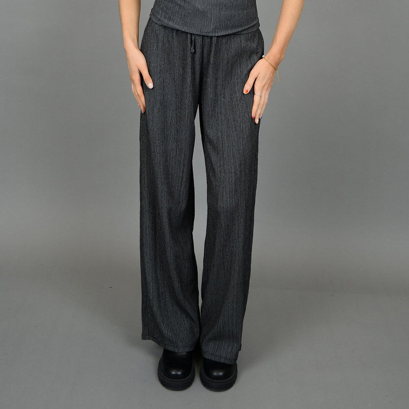 Pauleena Pants | Dark Grey Twist