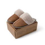 Slip On Memory Foam Slippers | Cognac