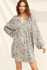 Sunsational Shirt Dress | Vintage Blue